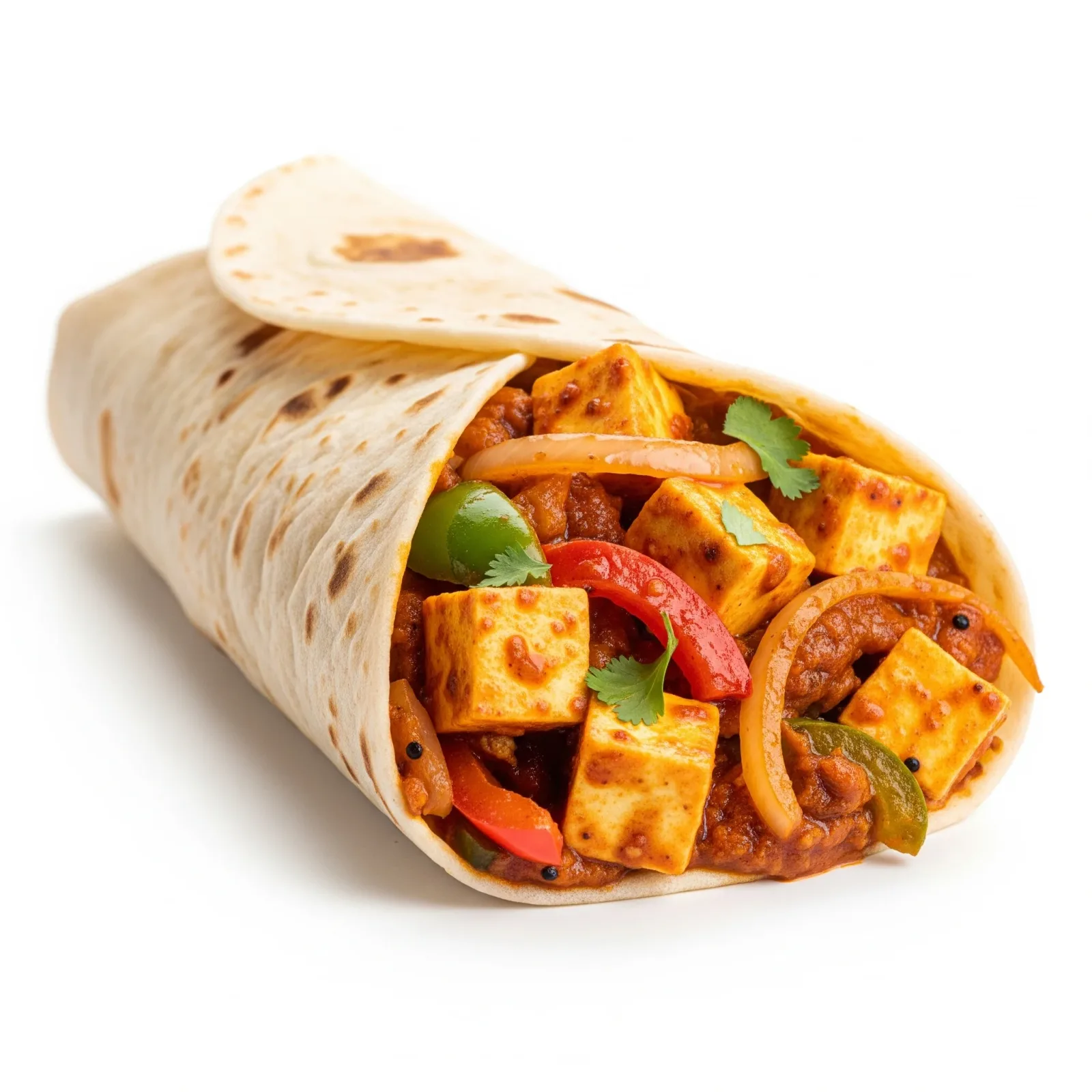 Paneer Jalfrezi Wrap