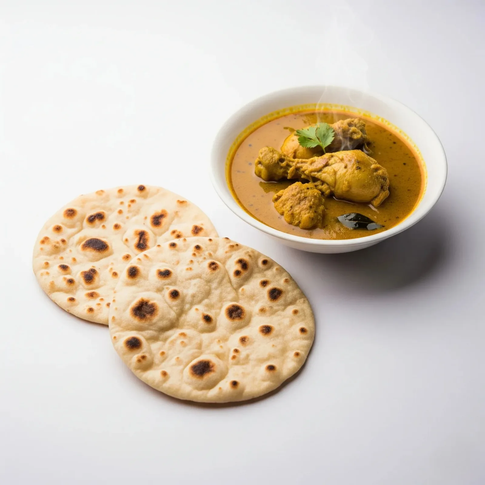 Akki Roti (2) Chicken Korma